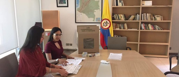Inició la jornada electoral en el Consulado de Colombia en Acra, Ghana